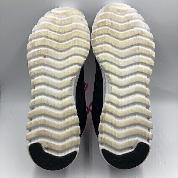 Reebok Women's Black Running Athletic Shoes Hot Pink Accents Sublite Size 12 - Picture 11 of 12